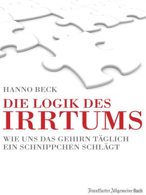 cover image of Die Logik des Irrtums